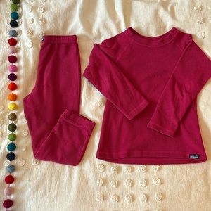 Patagonia Kids Set in Deep Pink